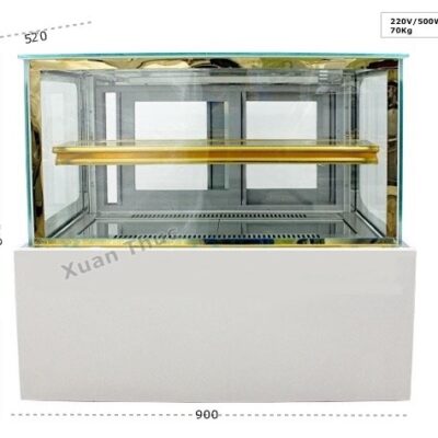 TỦ TRƯNG BÀY 2 TẦNG 90CM