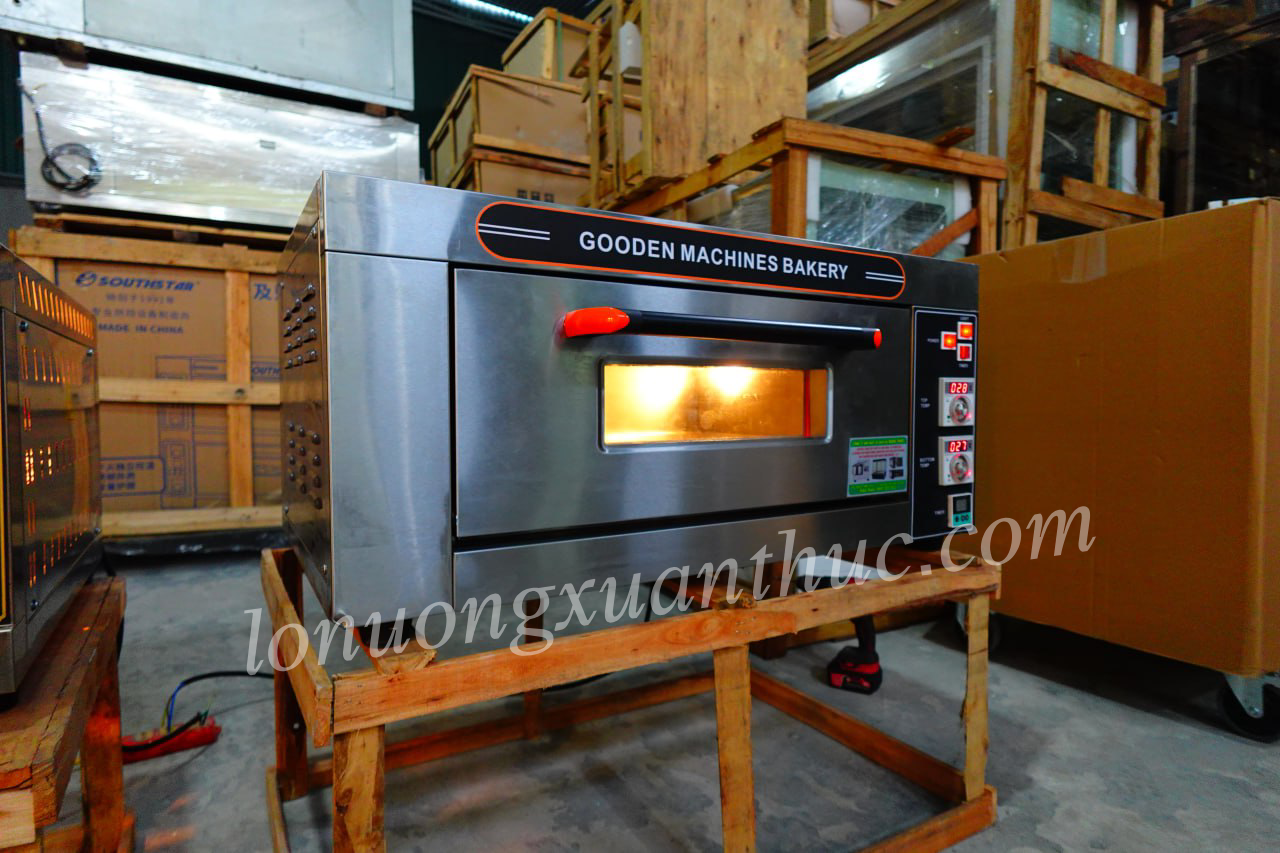Lò nướng Gooden Machines Bakery 1 tầng 1 khay chuyên nghiệp.