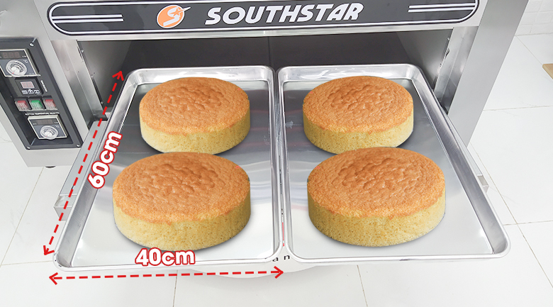 Lò Southstar nướng được đa dạng các loại bánh 