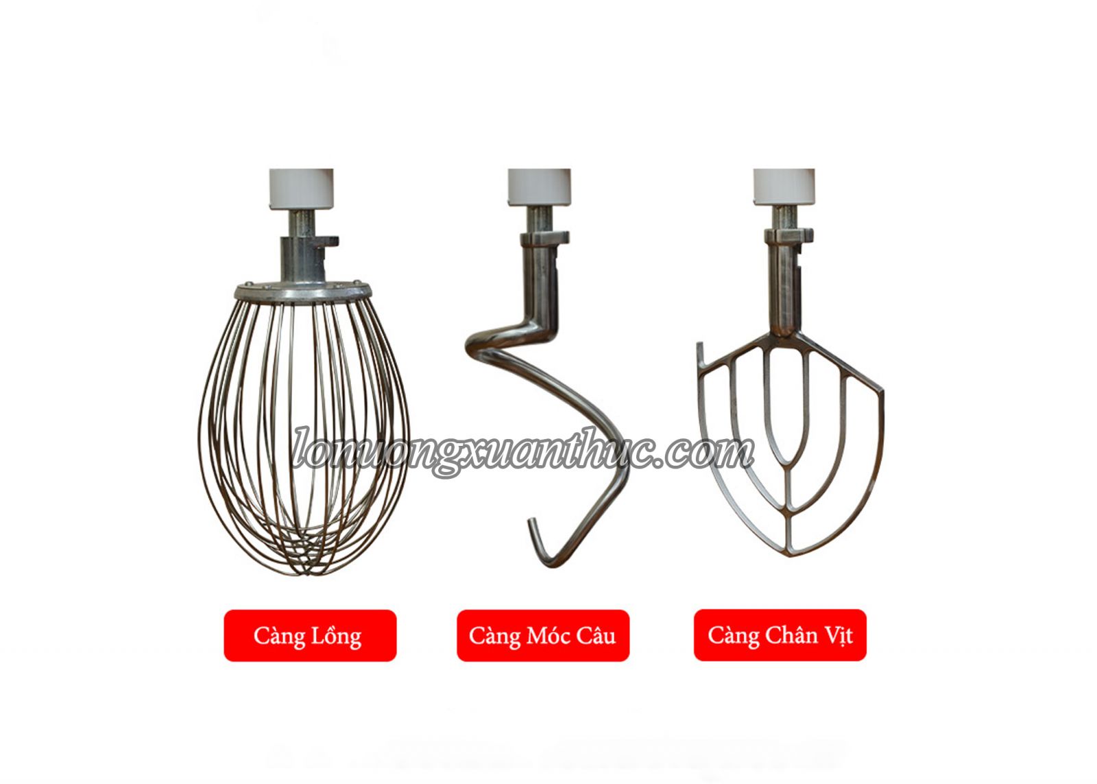 Lựa chọn đúng càng đúng công dụng và chức năng khi trộn bột, đánh trứng hoặc đánh kem.