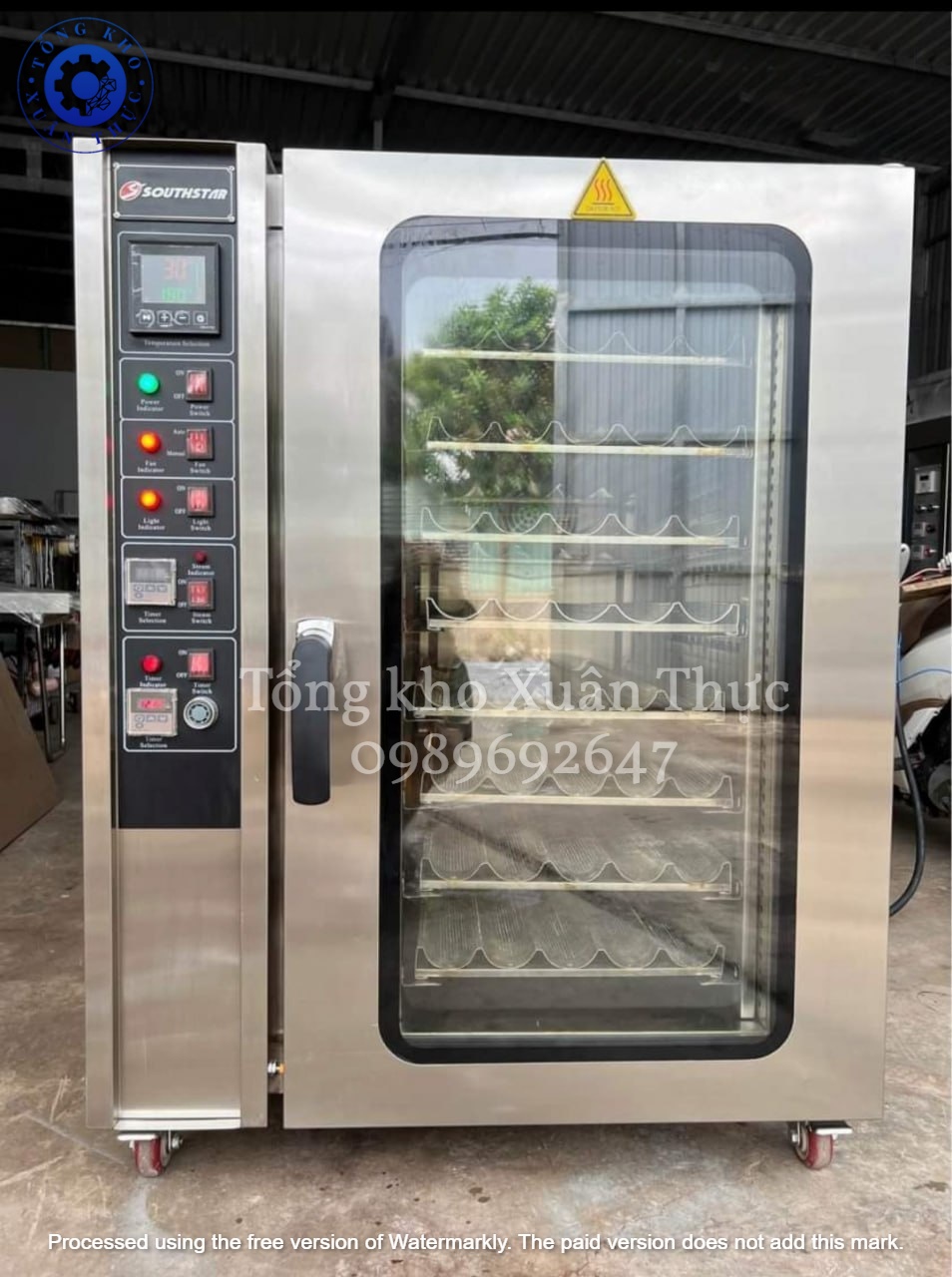 Lò nướng 1 tầng 2 khay Southstar ga YXY-20A Lò nướng 1 tầng 2 khay Southstar ga YXY-20A