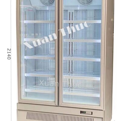 Tủ đông dạng đứng - 2 cánh kính