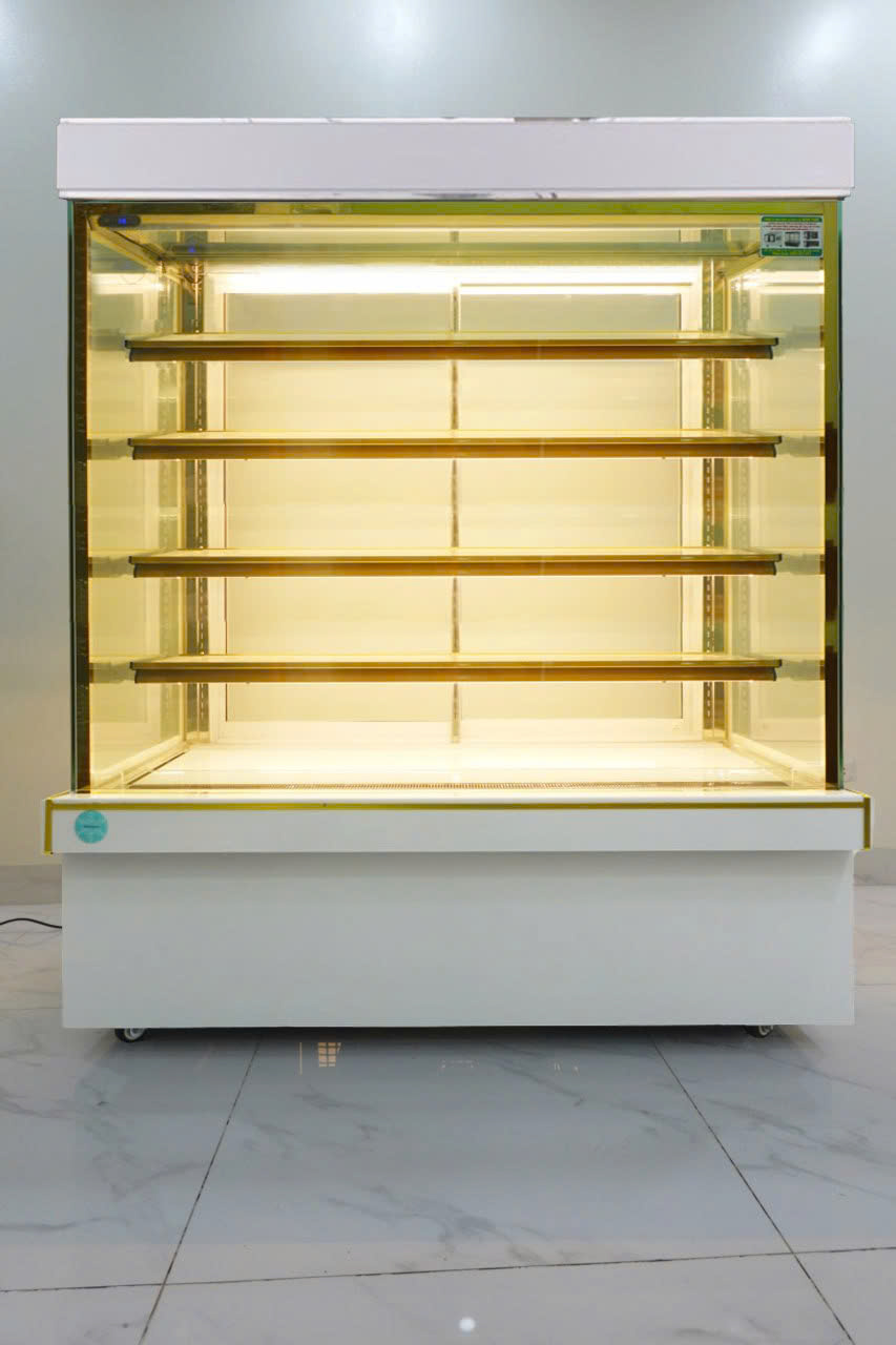 Tủ trưng bày bánh sinh nhật 5 tầng 1m5 Tủ trưng bày bánh sinh nhật 5 tầng 1m5