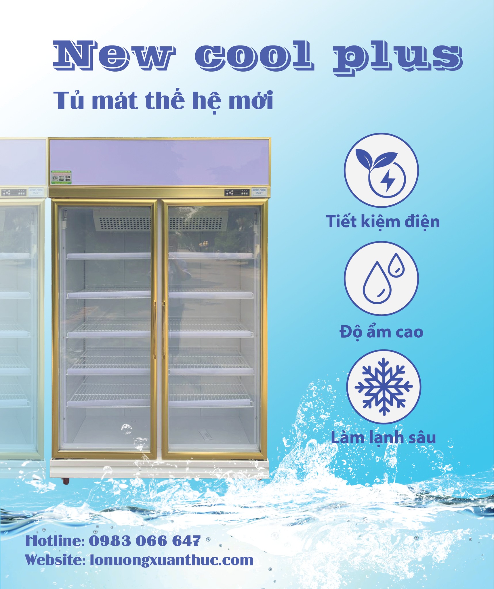 TỦ MÁT 2 CÁNH NEWCOOL PLUS TỦ MÁT 2 CÁNH NEWCOOL PLUS