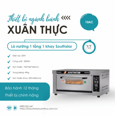 Lò 1 tầng 1 khay Southstar 10AC