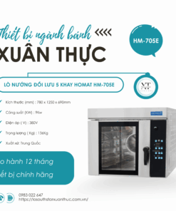 LÒ NƯỚNG ĐỐI LƯU 5 KHAY HOMAT HM-705E