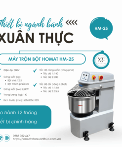 MÁY ĐÁNH BỘT HOMAT HM-25