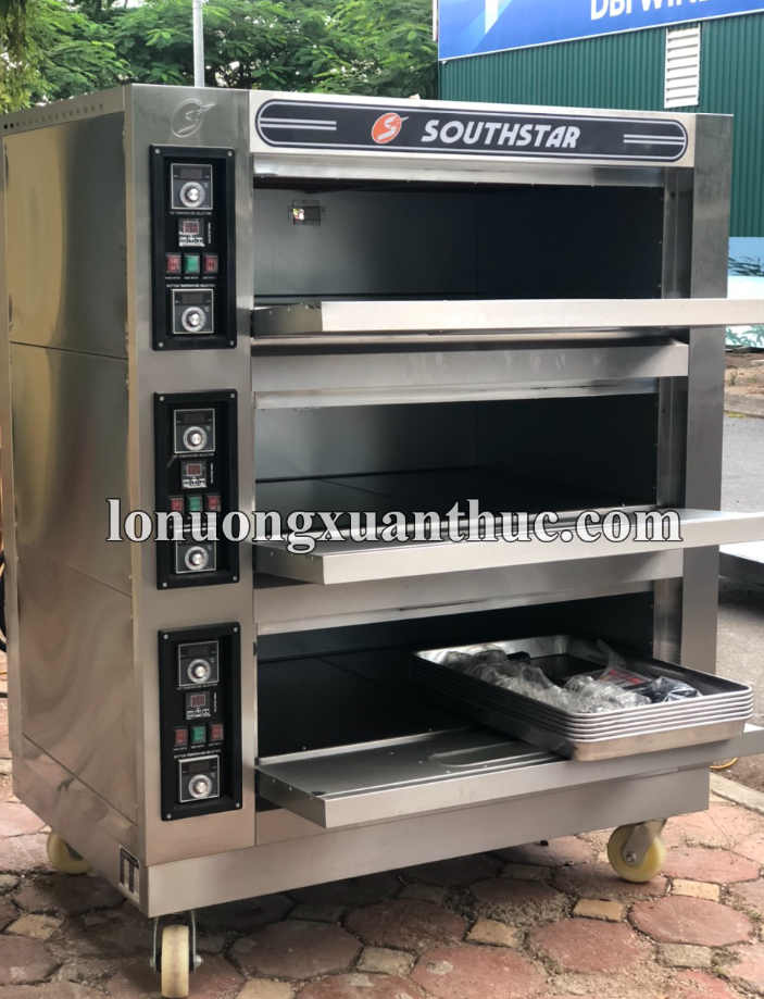 Lò sàn 3 tầng 6 khay tại Xuân Thực