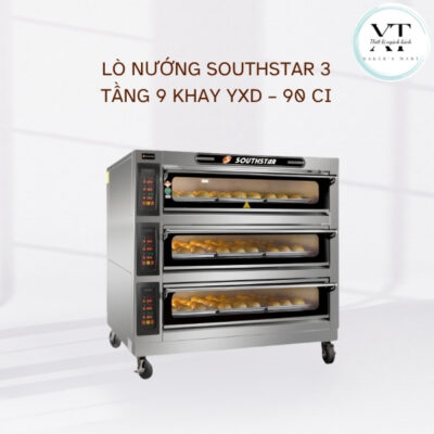 LÒ NƯỚNG SOUTHSTAR 3 TẦNG 9 KHAY YXD - 90 CI