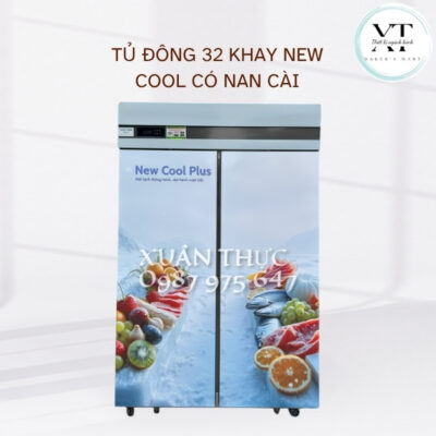 TỦ ĐÔNG 32 KHAY NEW COOL CÓ NAN CÀI