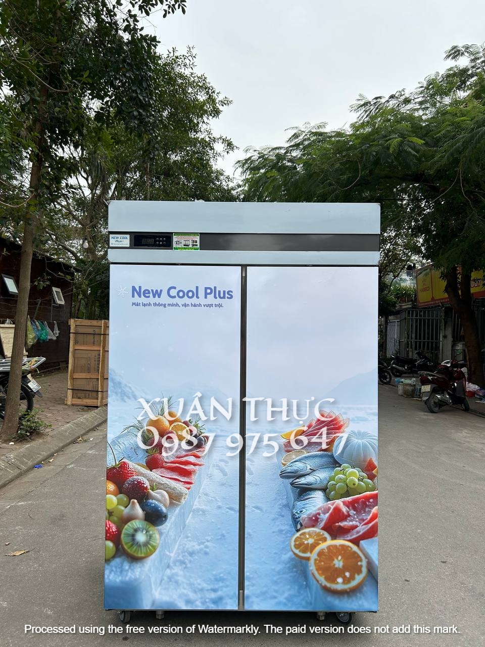 TỦ ĐÔNG 32 KHAY NEW COOL CÓ NAN CÀI TỦ ĐÔNG 32 KHAY NEW COOL CÓ NAN CÀI