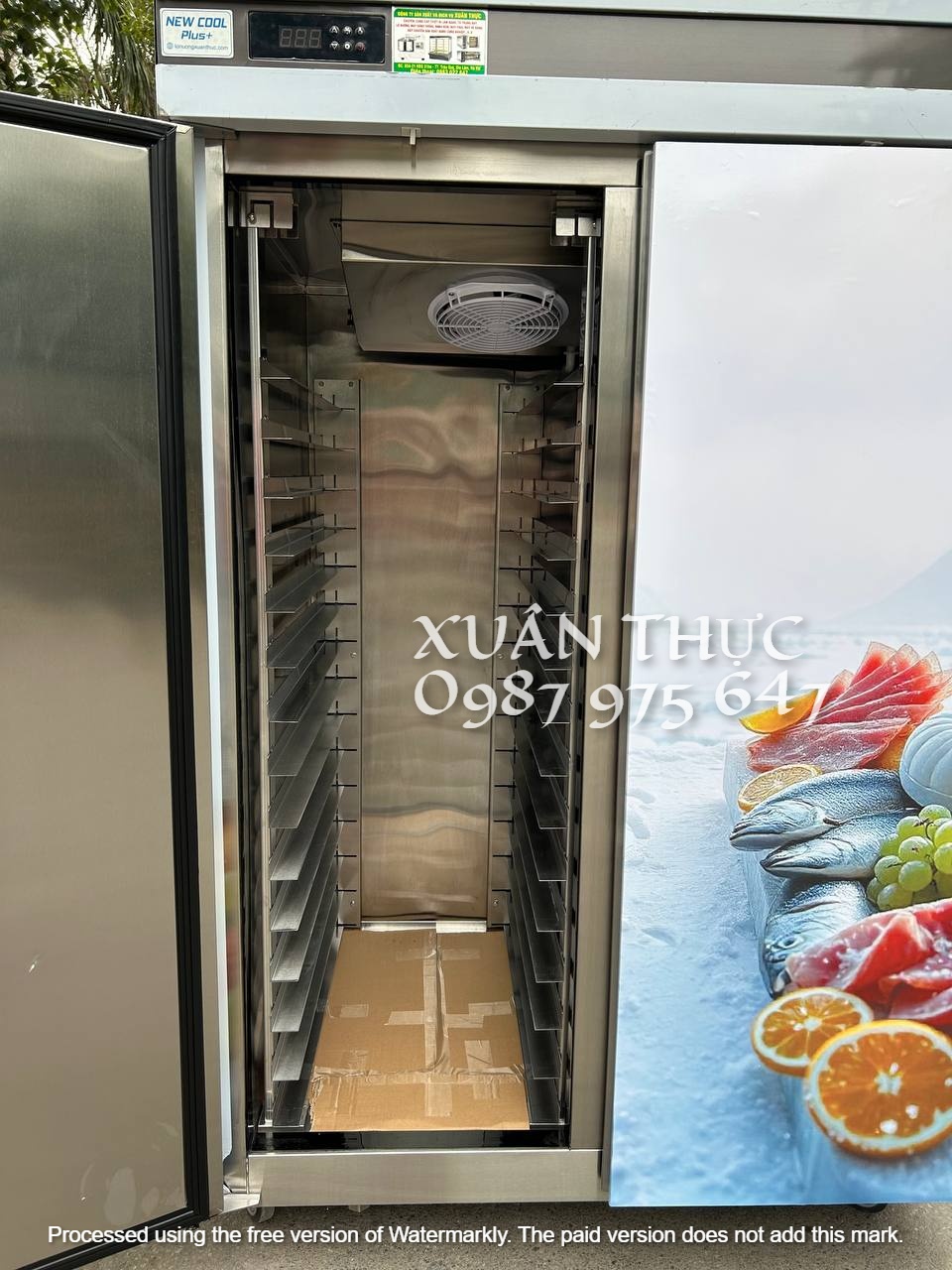 TỦ ĐÔNG 32 KHAY NEW COOL CÓ NAN CÀI TỦ ĐÔNG 32 KHAY NEW COOL CÓ NAN CÀI