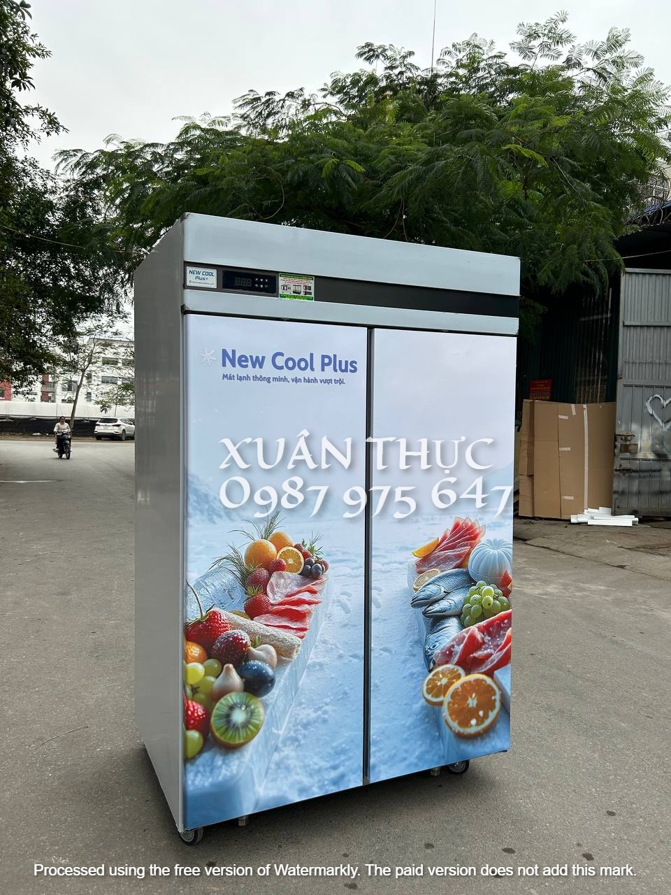 TỦ ĐÔNG 32 KHAY NEW COOL CÓ NAN CÀI TỦ ĐÔNG 32 KHAY NEW COOL CÓ NAN CÀI