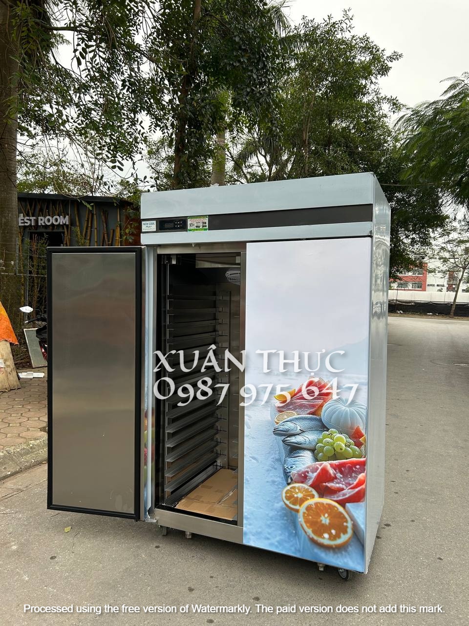 TỦ ĐÔNG 32 KHAY NEW COOL CÓ NAN CÀI TỦ ĐÔNG 32 KHAY NEW COOL CÓ NAN CÀI