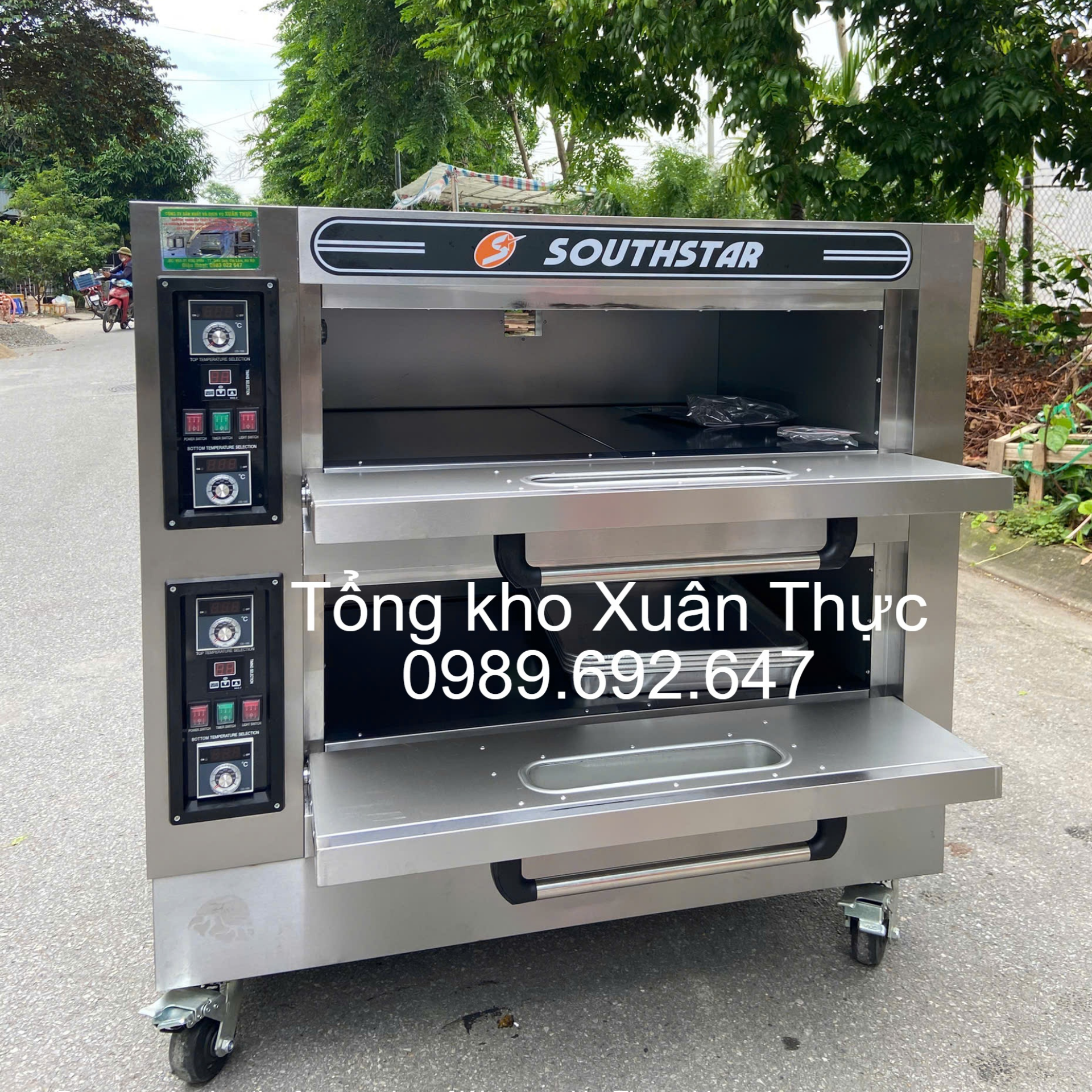 Lò sàn 2 tầng 4 khay Southstar.