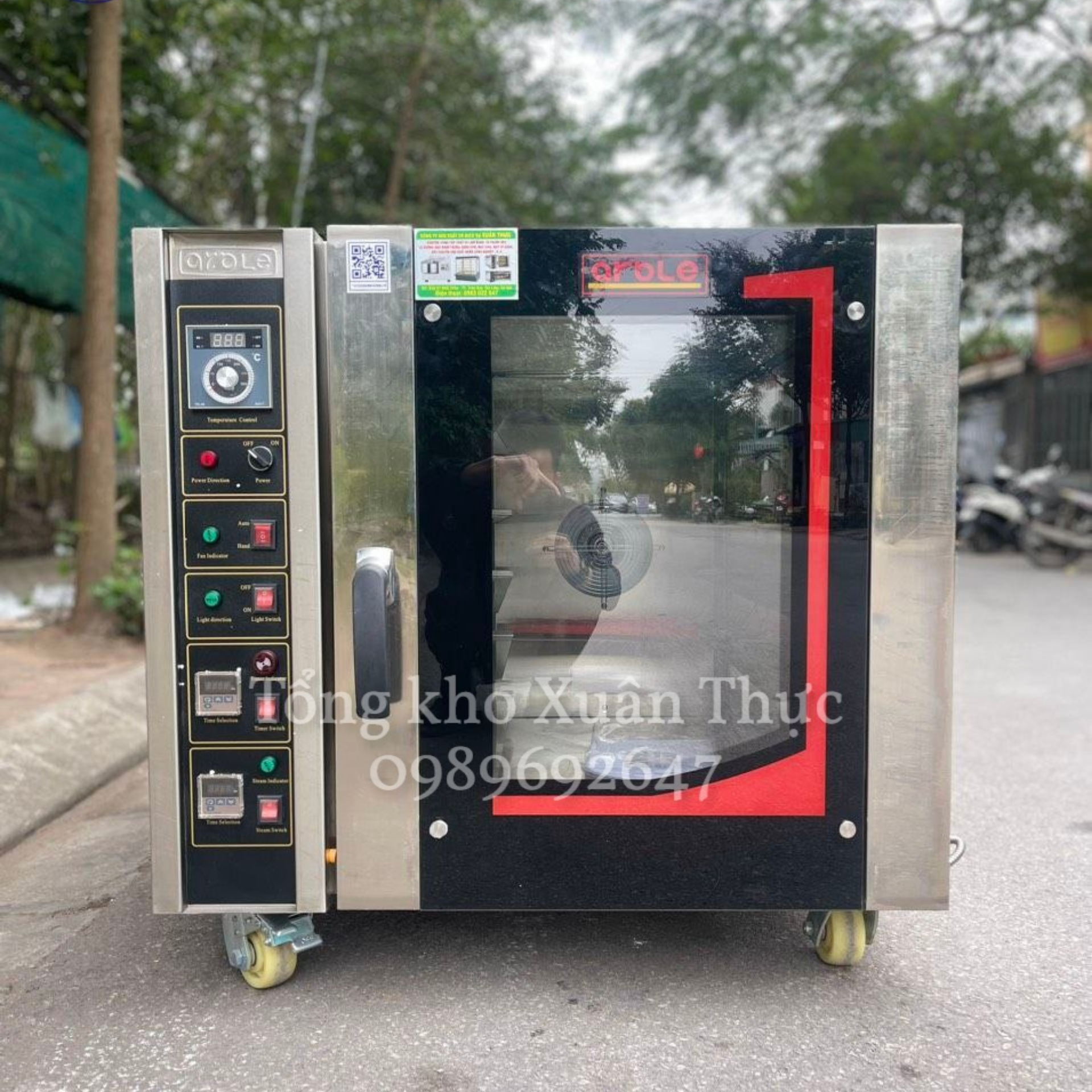 Lò đối lưu 5 khay Arble.