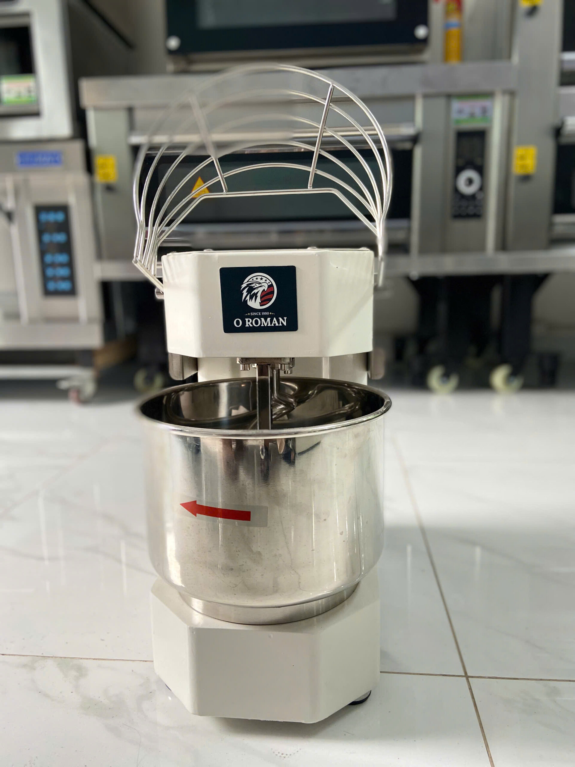 Máy trộn bột 10L OROMAN thực tế tại Xuân Thực