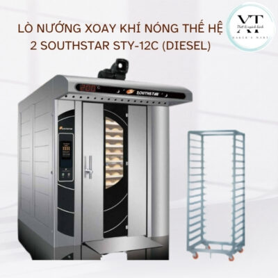 Lò nướng xoay khí nóng thế hệ 2 Southstar STY-12C (Diesel)