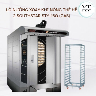 Lò nướng xoay khí nóng thế hệ 2 Southstar STY-16Q (Gas)