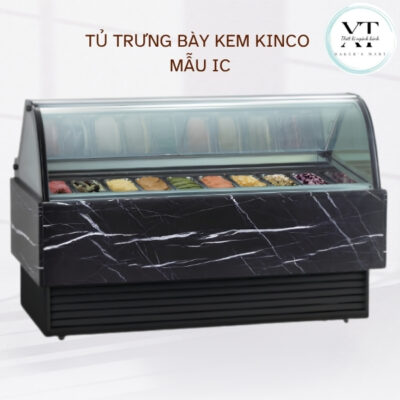 Tủ Trưng Bày Kem KINCO Mẫu IC