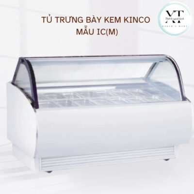 Tủ Trưng Bày Kem KINCO Mẫu IC(M)