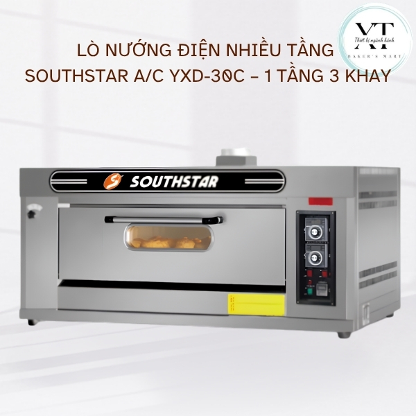 Lò nướng điện nhiều tầng SOUTHSTAR A/C YXD-30C – 1 tầng 3 khay Lò nướng điện nhiều tầng SOUTHSTAR A/C YXD-30C – 1 tầng 3 khay