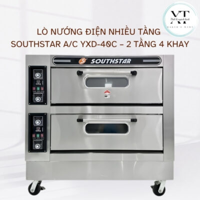 Lò nướng điện nhiều tầng SOUTHSTAR A/C YXD-40C – 2 tầng 4 khay