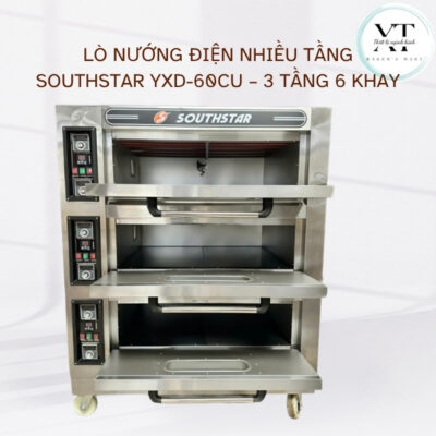 Lò nướng điện nhiều tầng SOUTHSTAR YXD-60CU – 3 tầng 6 khay