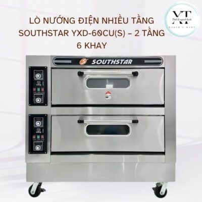 Lò nướng điện nhiều tầng SOUTHSTAR YXD-60CU(S) - 2 tầng 6 khay
