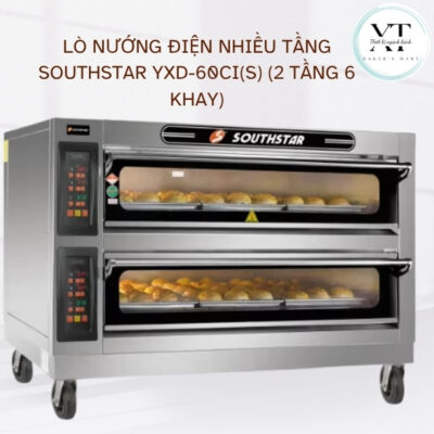 Lò nướng điện nhiều tầng Southstar YXD-60CI(S) (2 tầng 6 khay)