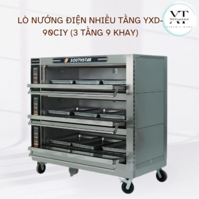 Lò nướng điện nhiều tầng YXD-90CIY (3 tầng 9 khay)