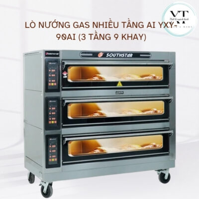 Lò nướng gas nhiều tầng AI YXY-90AI (3 tầng 9 khay)