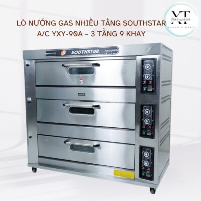 Lò nướng gas nhiều tầng SOUTHSTAR A/C YXY-90A – 3 tầng 9 khay