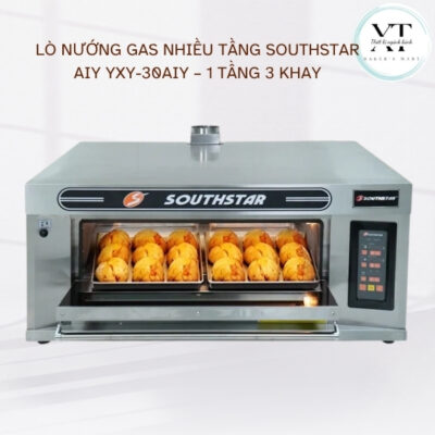 Lò nướng gas nhiều tầng SOUTHSTAR AIY YXY-30AIY – 1 tầng 3 khay