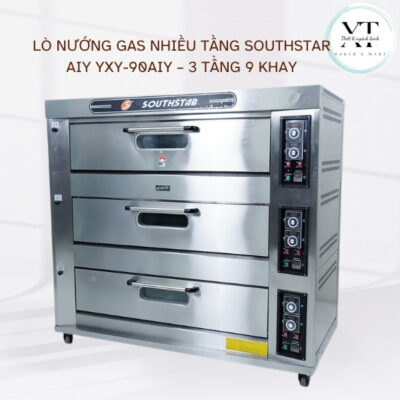 Lò nướng gas nhiều tầng SOUTHSTAR AIY YXY-90AIY – 3 tầng 9 khay