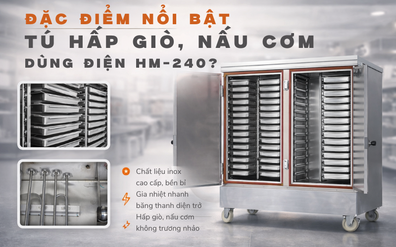 Tủ hấp điện Xuân Thực