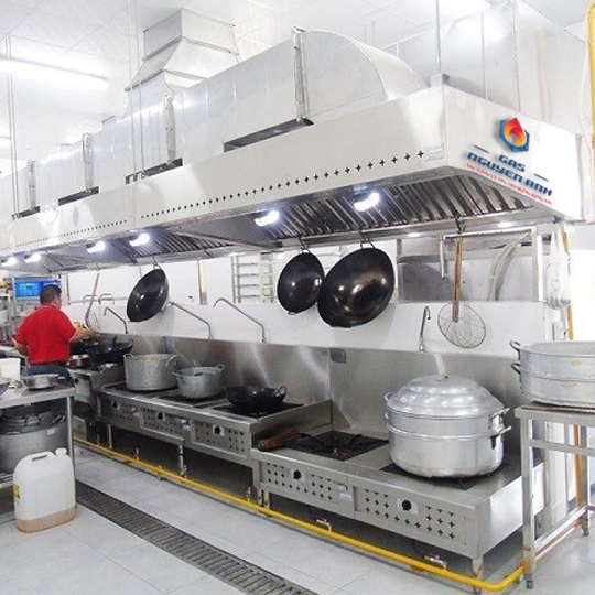 Bếp gas công nghiệp nhà hàng