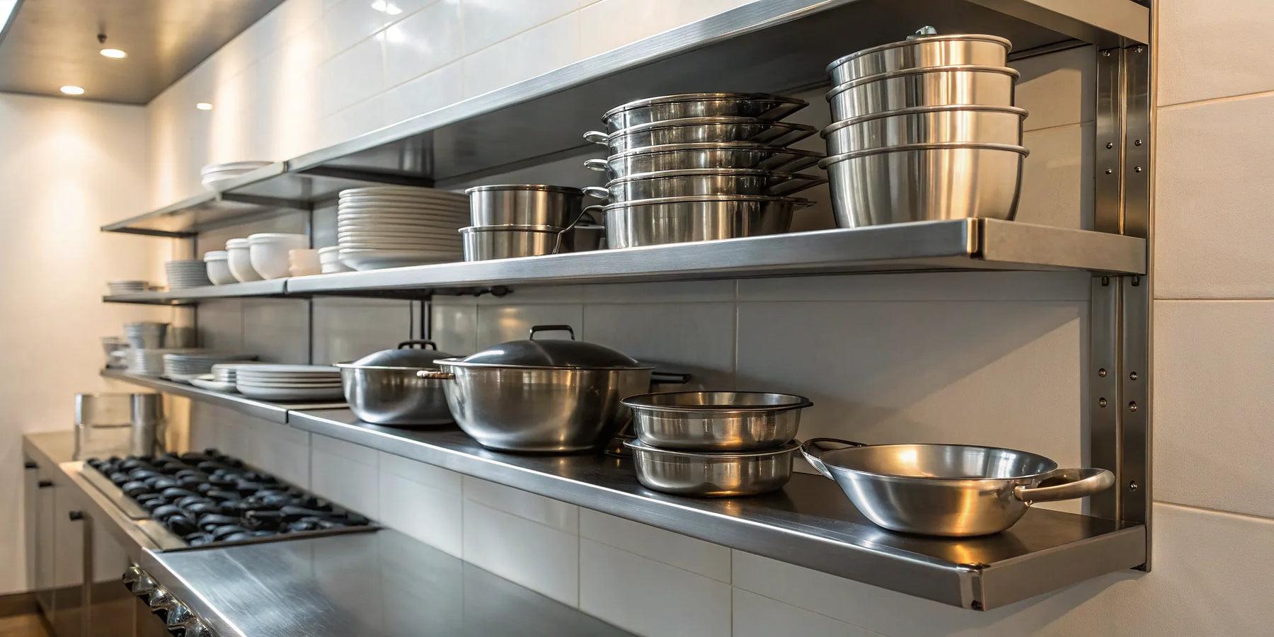 Kệ inox và giá để dụng cụ