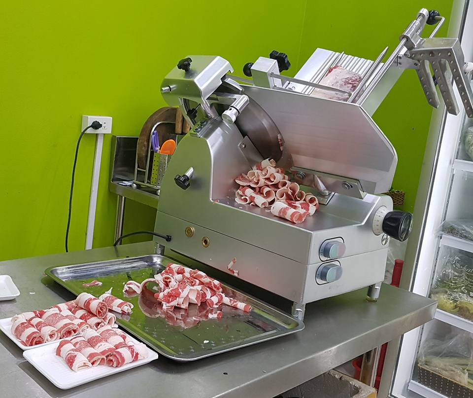 Máy thái thịt và máy cắt thái thực phẩm