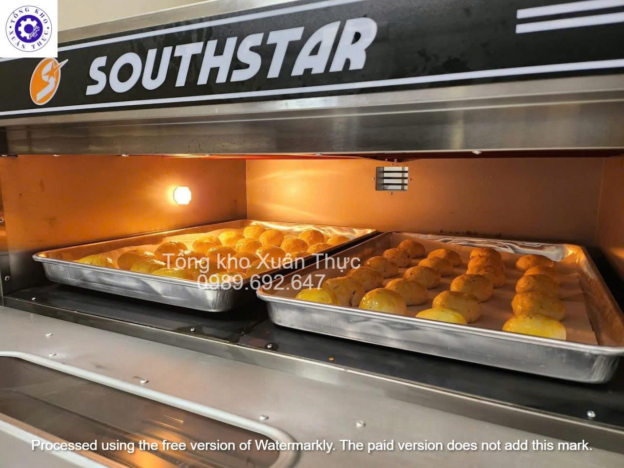 Lò nướng bánh tart và bánh su kem